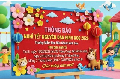 Thông báo lịch nghỉ Tết Nguyên Đán Bính Ngọ 2026